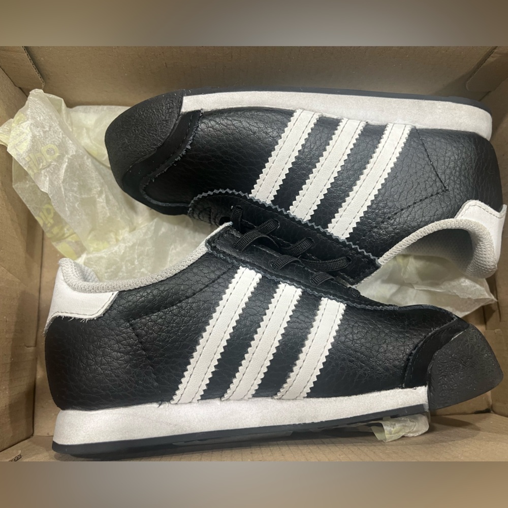 Adidas Samoa I Sneakers - Classic Black and White - Picture 7 of 9